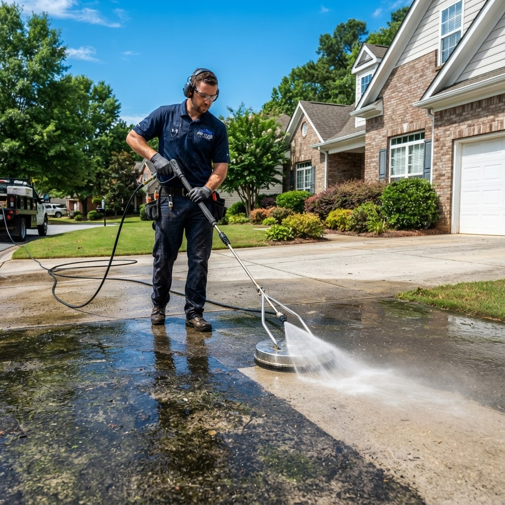 Scott's Power Washing work featured in its case study